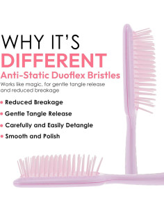 Cepillo Desenredante Ventilado The Beauty Project - Amatista 2