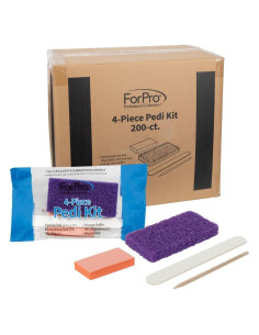 Kit de Pedicura Desechable ForPro de 4 Piezas - 200 Unidades