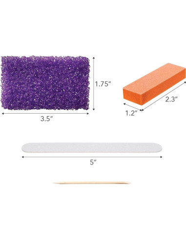 Kit de Pedicura Desechable ForPro de 4 Piezas - 200 Unidades