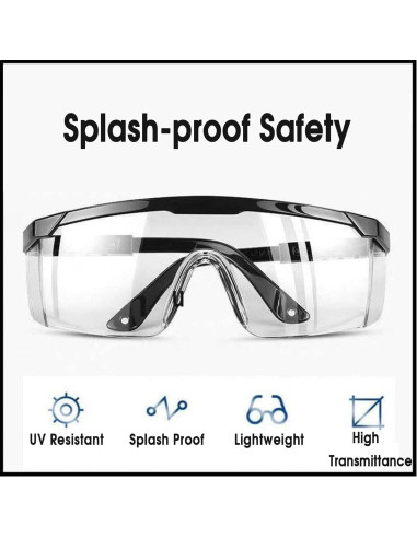 Gafas de Seguridad T TOVIA - Antivaho y Resistentes