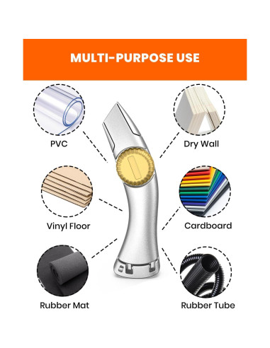 Cuchillo Utilitario Bilivein 2 Paquetes - Cuchillas de Aluminio