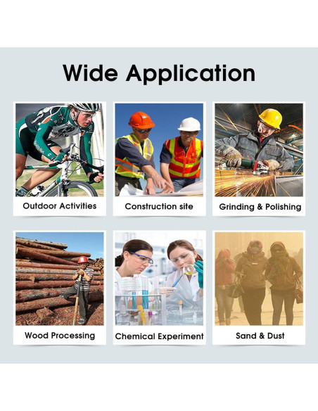 Gafas de Seguridad T TOVIA - Antivaho y Resistentes Gafas de Seguridad T TOVIA - Antivaho y Resistentes