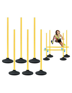 Bastones de Agilidad MDTMR MD-PFC-6 Ajustables 6PCS