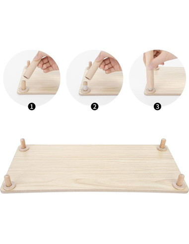 Plataforma de Madera Niteangel para Hámsters y Roedores 18 cm