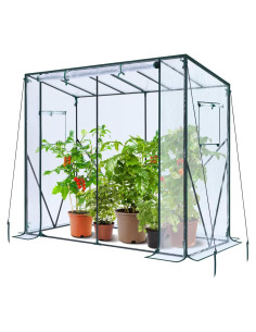 Invernadero Portátil Ohuhu para Tomates 199x77 cm con PVC