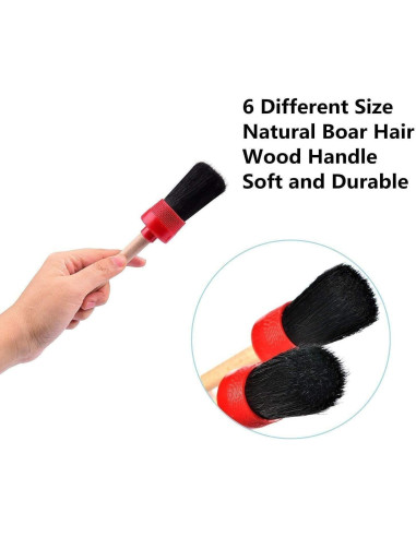 Juego de Cepillos de Detalle para Auto Nurkul - 11 Piezas