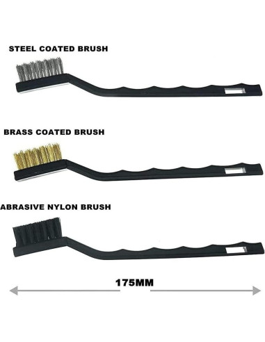 Juego de Cepillos de Detalle para Auto Nurkul - 11 Piezas