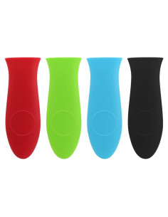 Cubiertas de Mango de Silicona Boguish 4 Piezas Multicolor