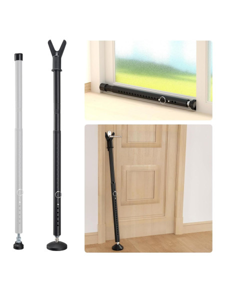 Barra de Seguridad Ajustable Keplrend para Puertas 99-135cm