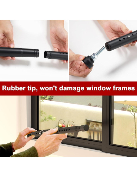 Barra de Seguridad Ajustable Keplrend para Puertas 99-135cm