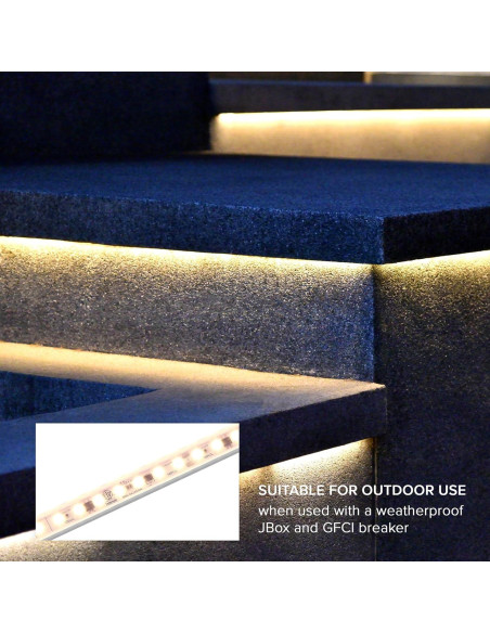 Luz de Tira LED Maxxima 30.48 cm 460 Lúmenes 3000K Luz de Tira LED Maxxima 30.48 cm 460 Lúmenes 3000K