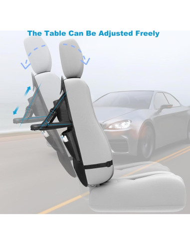 Organizador de Asiento Trasero LUUGUYI con Mesa Plegable 11 Bolsillos