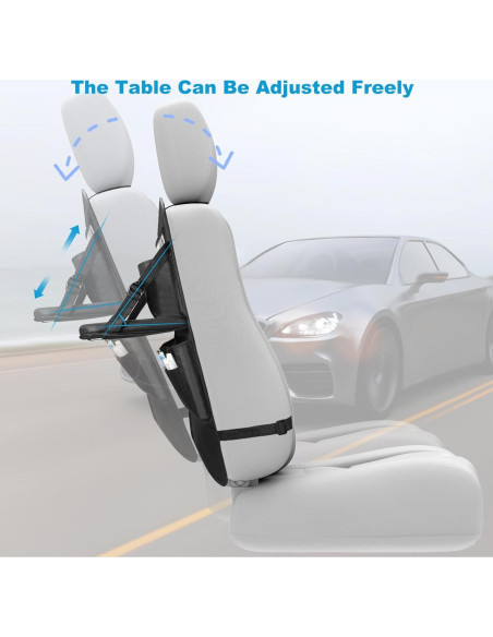 Organizador de Asiento Trasero LUUGUYI con Mesa Plegable 11 Bolsillos