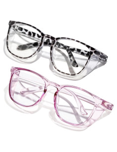 Gafas de Seguridad BOBLUEON Antivaho Luz Azul Claras