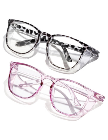 Gafas de Seguridad BOBLUEON Antivaho Luz Azul Claras