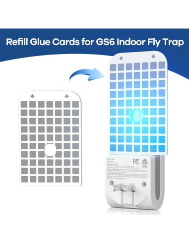 Tarjetas de Pegamento Repuesto DFAGIE GS6 - Paquete de 4