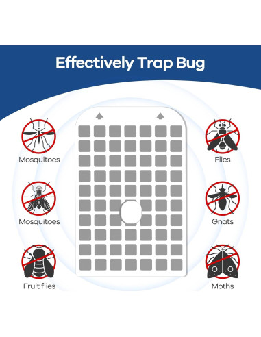 Tarjetas de Pegamento Repuesto DFAGIE GS6 - Paquete de 4