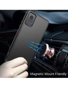 Funda Dura TJS para TCL K11 T432W con Protector de Pantalla 2