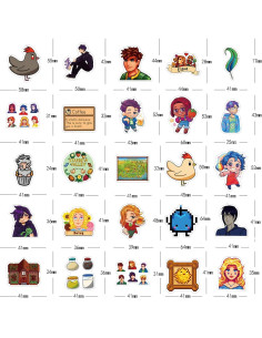 Paquete de 146 Stickers de Vinilo Impermeables JJIJIAN 2