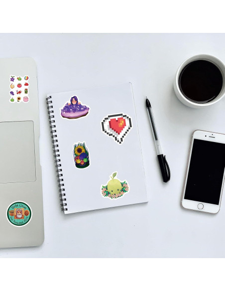 Paquete de 146 Stickers de Vinilo Impermeables JJIJIAN Paquete de 146 Stickers de Vinilo Impermeables JJIJIAN