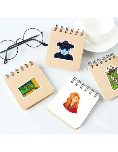 Paquete de 146 Stickers de Vinilo Impermeables JJIJIAN