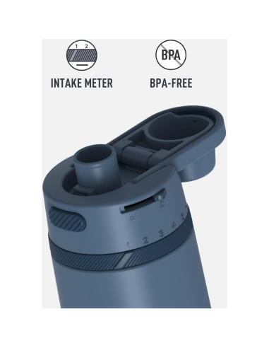 Botella de Hidratación THERMOS Acero Inoxidable 0.71L Pizarra