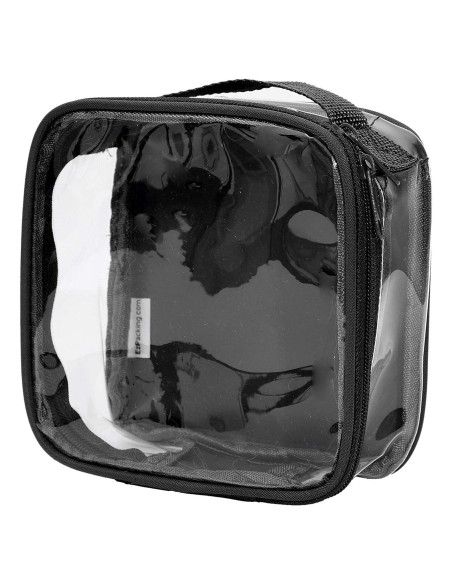 Bolsa de Aseo Transparente TSA 3-1-1 para Viajes - Negro