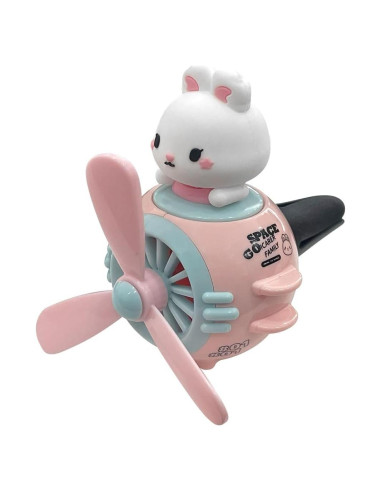 Ambientador de aire JOYCOURT Conejo Piloto Bonito para coche