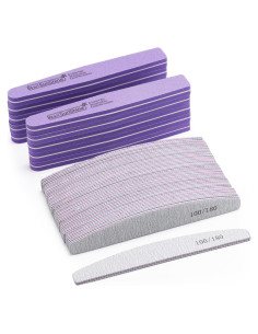 Kit de 35 Archivos y Pulidores de Uñas BTYMS 100/180 Grano