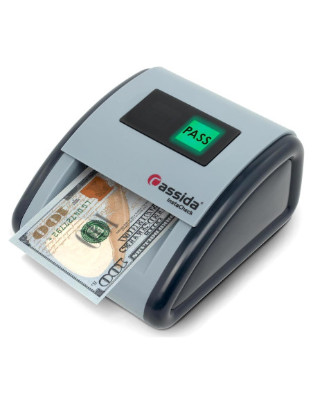 Detector de Billetes Falsos Cassida InstaCheck D-IC Gris
