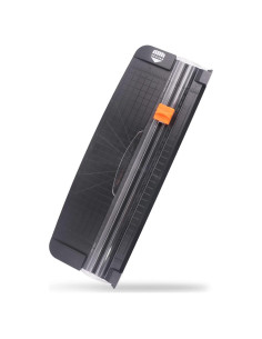 Cortadora de Papel A4 ZEQUAN Negra con Cuchilla de Seguridad