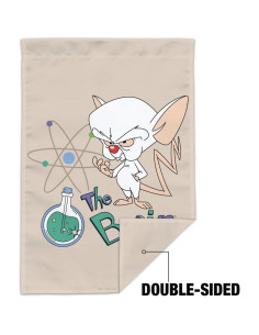 Bandera de Jardín Pinky y el Cerebro 48x33cm Graphics & More 2