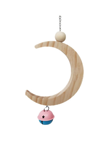 Columpio de Madera para Aves Yzjcafriz Pequeño 14cm