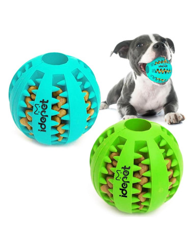Pelota de Juguete para Perros Idepet 4.96 cm - Resistente y No Tóxica