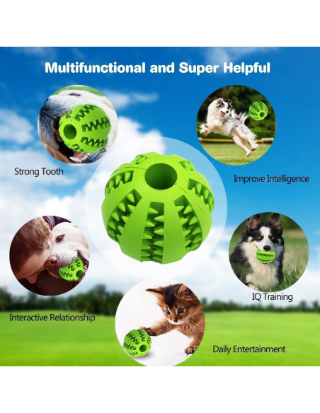 Pelota de Juguete para Perros Idepet 4.96 cm - Resistente y No Tóxica