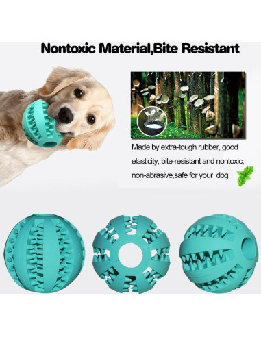 Pelota de Juguete para Perros Idepet 4.96 cm - Resistente y No Tóxica