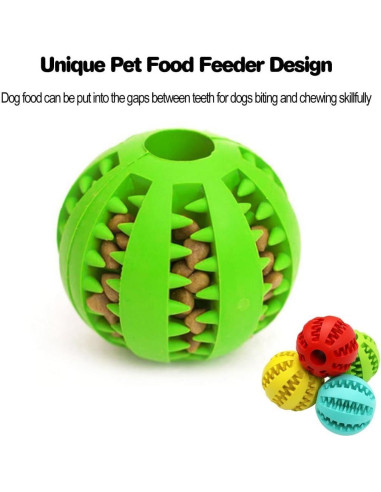 Pelota de Juguete para Perros Idepet 4.96 cm - Resistente y No Tóxica