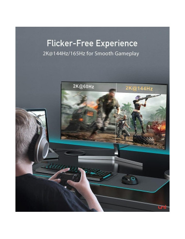 Cable USB C a DisplayPort uni 3FT 4K@60Hz Unidireccional