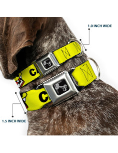 Collar de Perro Buckle-Down 24-33 cm con Hebilla de Seguridad 2