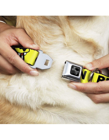 Collar de Perro Buckle-Down 24-33 cm con Hebilla de Seguridad