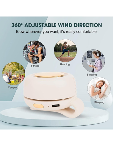 Ventilador Eléctrico Mini Sin Aspas Enterlent Verde 3 Velocidades Ventilador Eléctrico Mini Sin Aspas Enterlent Verde 3 Velocidades