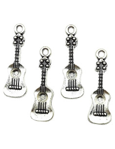 Colgantes Vintage Carytalee 30PC Aleación Plata Antigua 27mm