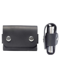 Billetera Slim de Cuero Genuino Toprank - Minimalista Unisex