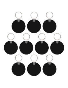 Set de 10 Etiquetas Clave Suaves Redondas Descuento Promos