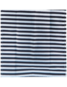 Papel de Bebé Mordedor y Juguete Sensorial BP106 - Rayas Blancas y Negras 2