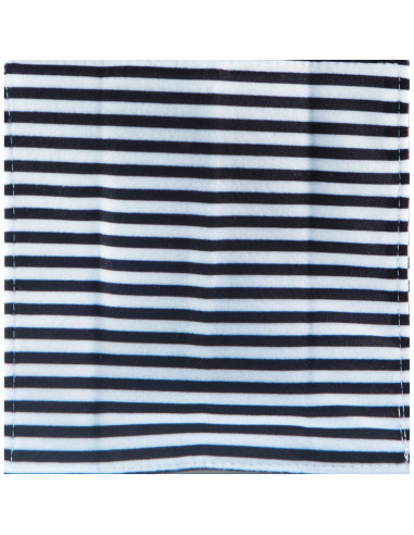 Papel de Bebé Mordedor y Juguete Sensorial BP106 - Rayas Blancas y Negras