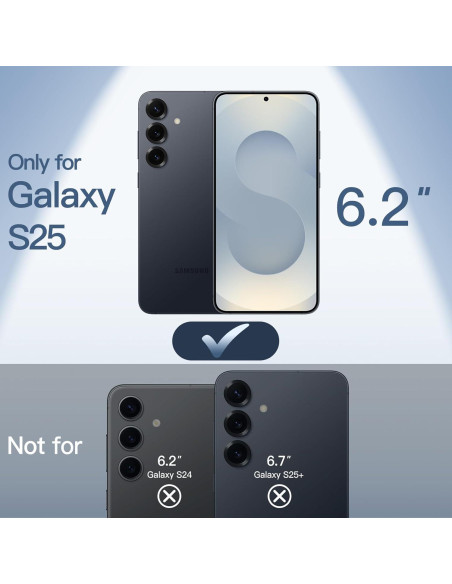 Funda Ultra Delgada JETech para Samsung Galaxy S25 5G - Negro Funda Ultra Delgada JETech para Samsung Galaxy S25 5G - Negro