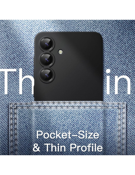 Funda Ultra Delgada JETech para Samsung Galaxy S25 5G - Negro Funda Ultra Delgada JETech para Samsung Galaxy S25 5G - Negro