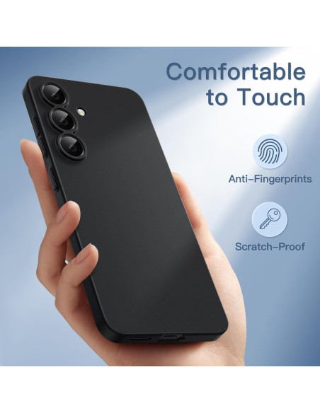 Funda Ultra Delgada JETech para Samsung Galaxy S25 5G - Negro Funda Ultra Delgada JETech para Samsung Galaxy S25 5G - Negro