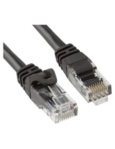 Cable de parche Ethernet Cmple Cat6 1.52m 10Gbps Negro